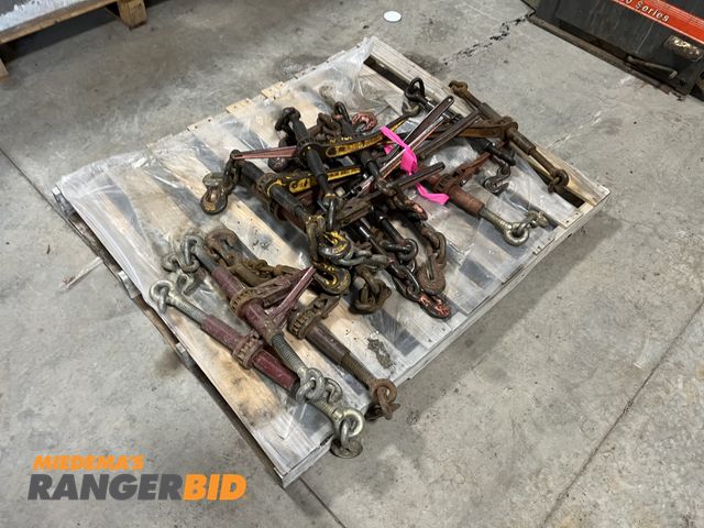 Lot 30-1781 - Pallet of Tie Down Binders