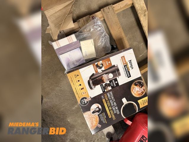 Lot 30-3924 - Lot includes Ninja Specialty Coffee Maker, and (3) bottles of perfume