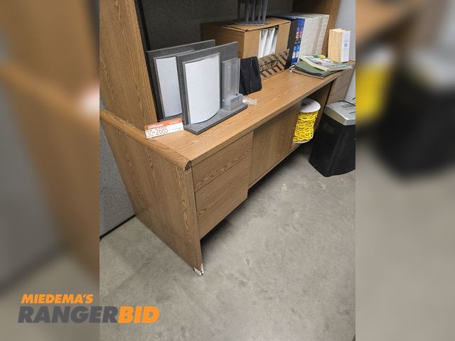 Lot 30-2685 - Desk, Credenza, all shown in photos.  Like new