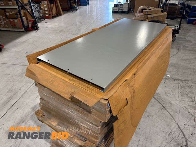 Lot 30-43 - LOT OF (20) Lyon Workspace Products Industrial Steel Workstation Table Tops, New, 72" x 28", DD2769,...