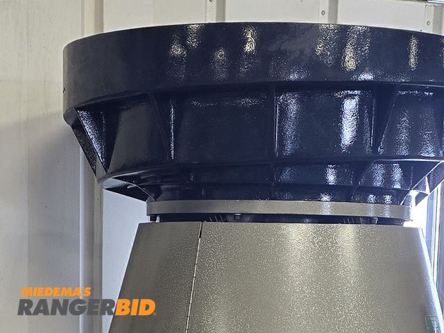 Lot 30-2805 - (3) vibratory feeder bowls mounted on a Blanchard ground steel base