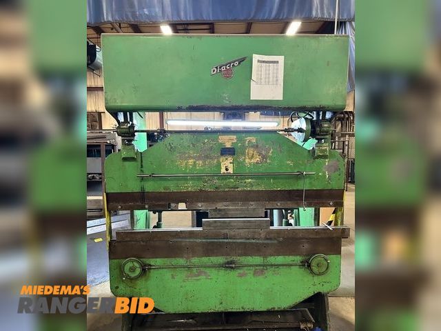 Lot 30-802725 - DIACRO HYDRAULIC PRESS BRAKE MODEL 14-72 Hydra Power DIACRO Hydraulic Press Brake Model 14-72 with 3...