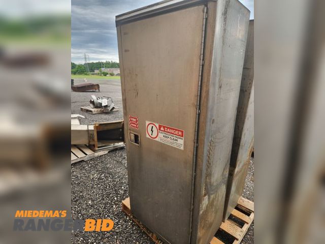 Lot 30-1619 - Stainless Steel  70"H x 30"W x 20"D Storage Box