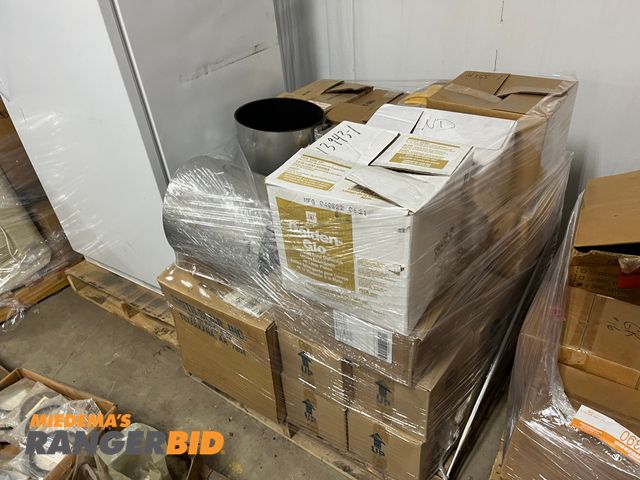 Lot 30-389 - Pallet of Clamps Gloves and more