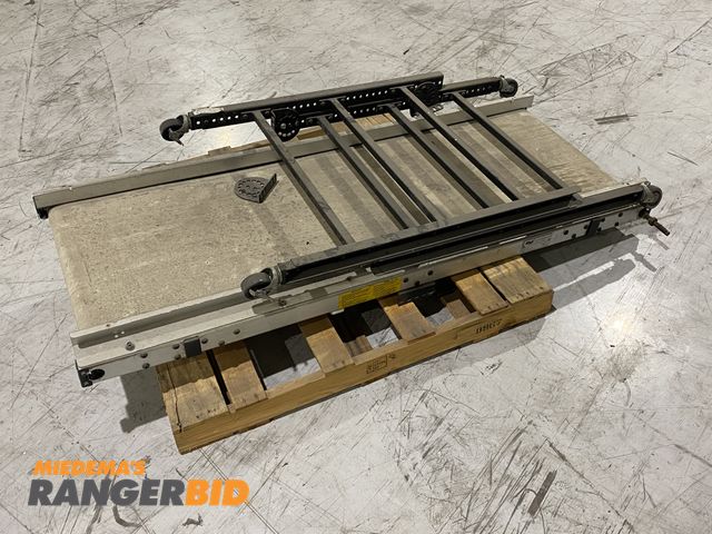 Lot 30-47 - EMI Plastics Equipment ATL-24-6-20 Flat Belt Conveyor w/ Adjustable Legs 6' Length 25-1/2" Width  

...