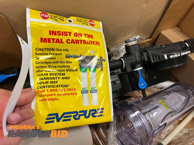 Lot 30-3809 - Pentair Everpure  Water Filter Comes with filters shown.