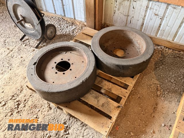 Lot 30-3606 - Forklift Wheels (2) Other