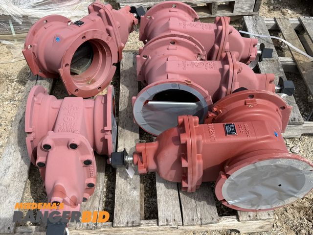 Lot 30-5811 - Lot of (5) Lansdale, part #LVPIVMJMJ, fire main gate valves for 8" diameter pipe.