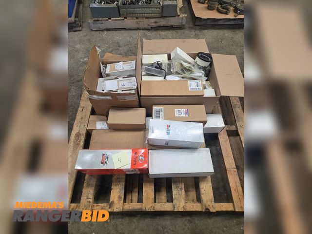 Lot 30-4004 - Pallet of New Wacker, Bobcat, and Kubota parts - see pic of inventory list