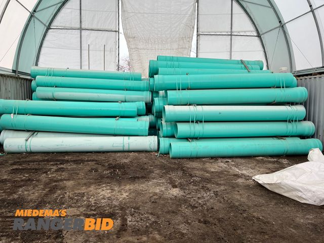 Lot 30-4556 - 1414 Ft Total National 1185 PSM PVC 12454-B PS 115 PVC Sewer Pipe  ASTM F67918" SDR36