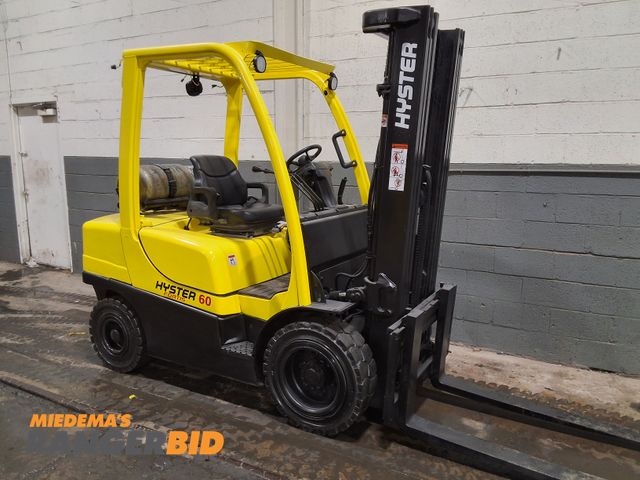 Lot 30-293 - 2009 Hyster 6,000lbs Capacity Pneumatic Forklift - See Video for Operation