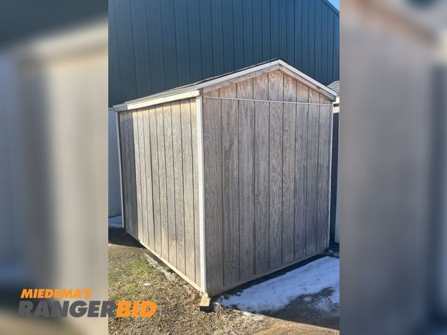 Lot 30-11018 - Shed #1. Approximate max. dimensions: Height 92", width 78", depth 102"