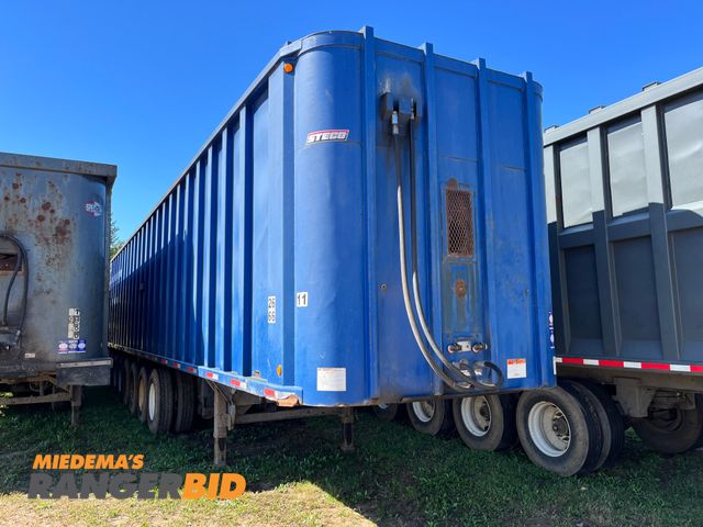 Lot 30-2995 - 2013 Steco . 50' Walking Floor Transfer Trailer 8-axle Semi Trailer