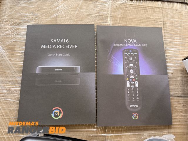 Lot 30-3662 - Approximately 120 Amino Kamai 650M Media Receivers with remotes NEW