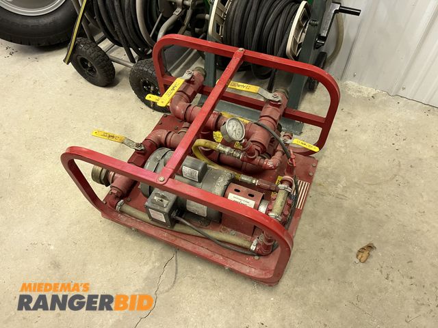 Lot 30-5035 - Rice Hose and Nozzle Tester Electric Powered