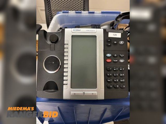 Lot 30-678 - (3) totes Mitel 5320E Telephones Lot contains Mitel 5320e or Miltel 5330e telephones that were recen...