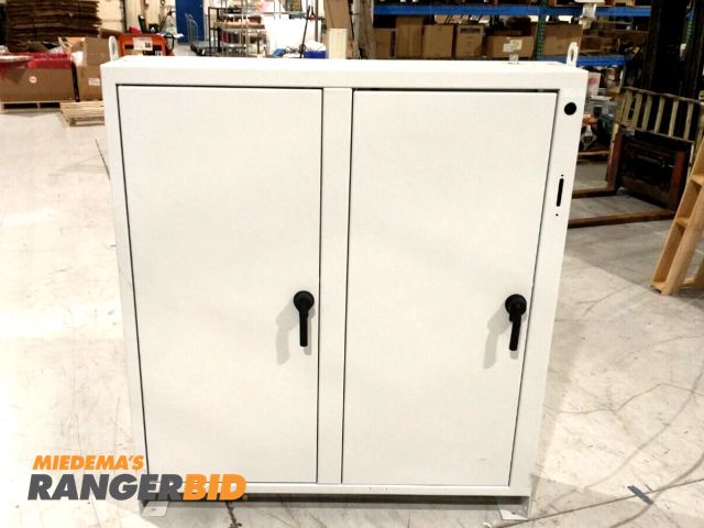 Lot 30-18 - Hoffman A60XN5312FSLP Free-Standing Electrical Panel Enclosure 2-Door 60" x 53" x 12"
