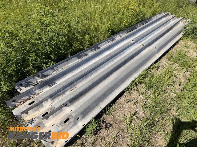 Lot 30-3974 - (10) 12' Guard Rail Sections.