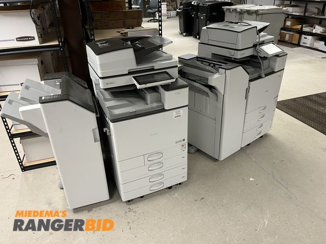 Lot 30-1608 - (2) Ricoh MPC3504EX Printer, scanner, copier