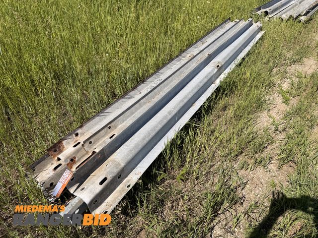 Lot 30-3976 - (10) 12' Guard Rail Sections.