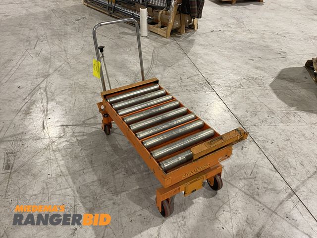 Lot 30-10 - Stromberg Push-Behind Gravity Roller End Catching Cart, 1650lbs Capacity

Seller will assist with lo...
