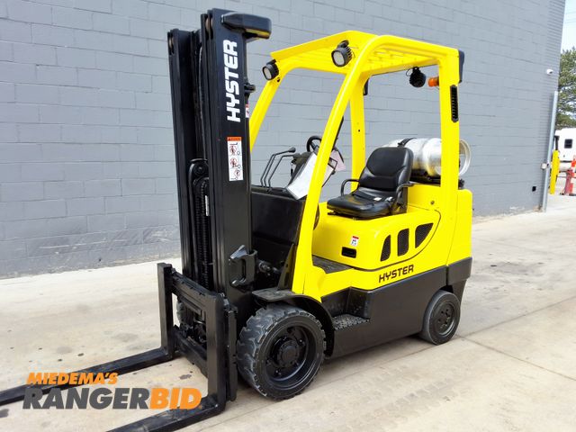 Lot 30-217 - 2013 Hyster 5,000lbs Capacity Forklift - See Video for Operation