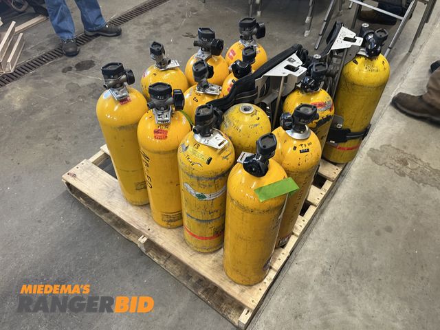 Lot 30-5025 - Pallet of Air Paks / Canisters