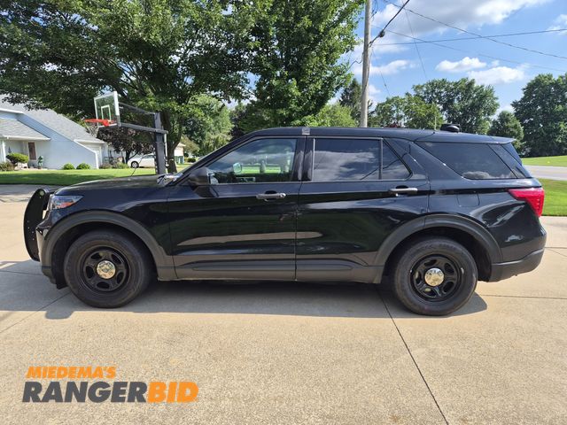 Lot 30-3156 - 2021 Ford Explorer Police Interceptor SUV AWD