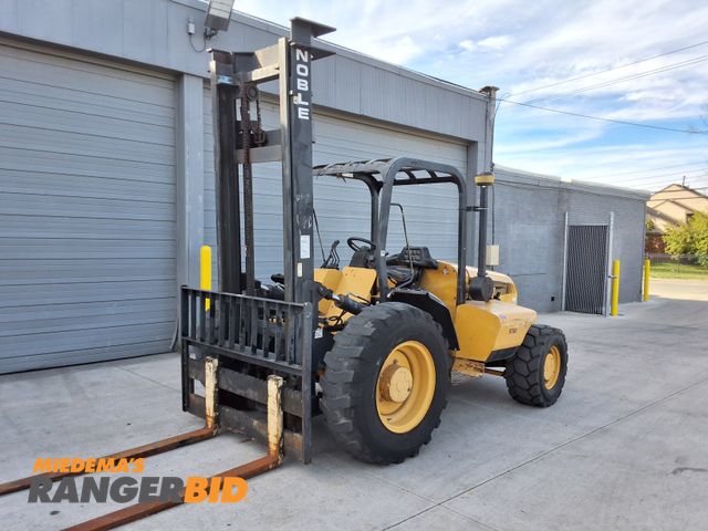 Lot 30-10681 - Noble 8,000lbs Capacity Pneumatic Forklift - See Video for Operation