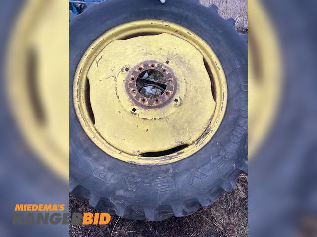 Lot 30-1864 - Good Year 18.4-38 bolt on duals good tread .