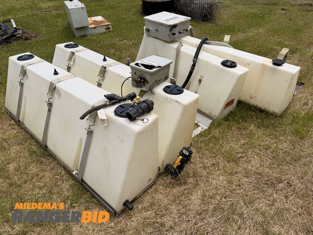 Lot 30-3956 - Lot of (4) Brine Tanks some may have cracks sells as is.
Municipality owned, seller will load.