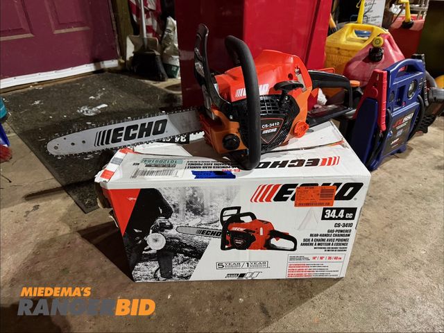 Lot 30-10881 - 2025 model Echo CS-3410 14" chainsaw, runs well, slightly used