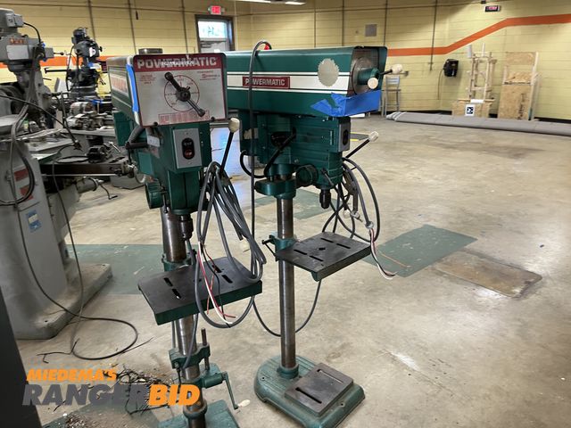 Lot 30-1079 - 2 Powermatic 1150 Drill Presses Three Phase