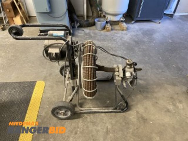 Lot 30-10695 - 1 Electric Powered Single Phase Drain Snake Power drain snake with extention