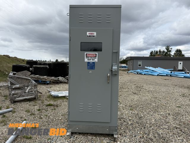 Lot 30-5878 - (1) Continental medium voltage switch gear, rain proof type 3R enclosure with load break switch and ...