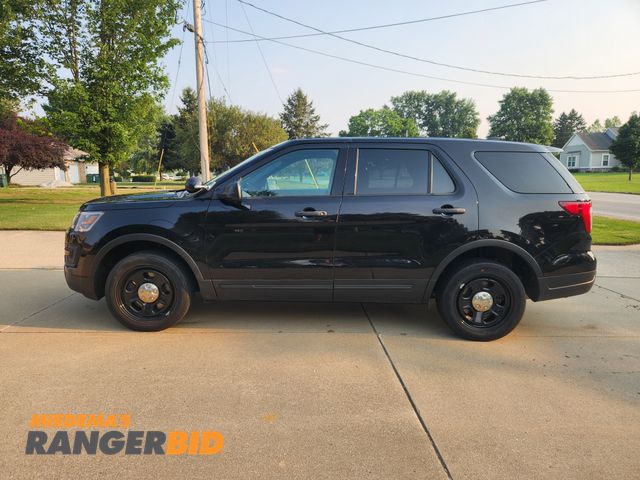 Lot 30-1262 - 2019 Ford Explorer Police Interceptor SUV SUV AWD