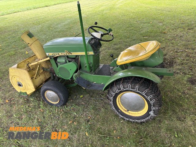 Lot 30-1201 - John Deere 110 Riding Lawn Mower