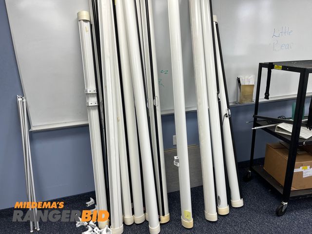 Lot 30-495 - Approximately 11 Draper Salara Projector Screens