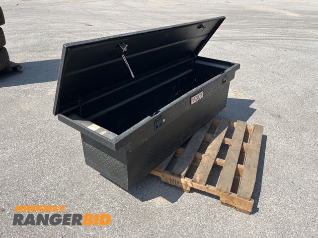 Lot 30-2318 - Tractor Supply Truck Tool Box See pics for dimenions