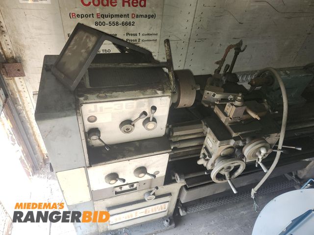 Lot 30-8241 - JFMT   J-360A Geared Head Engine Lathe