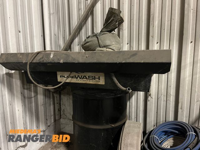 Lot 30-3734 - Purewash Systems Parts Washer Uses Synthetic Solvent