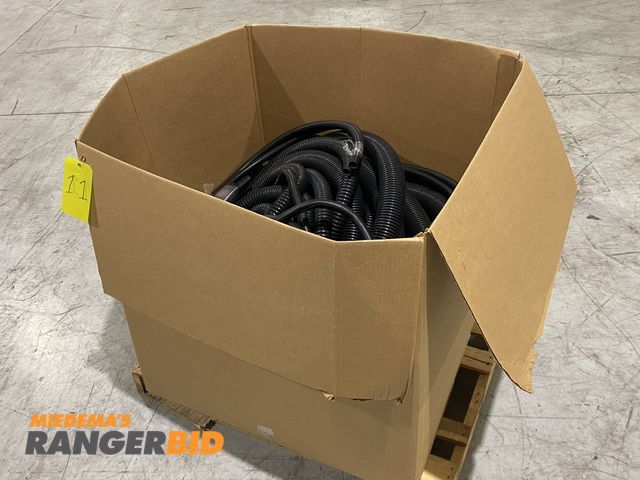 Lot 30-11 - LOT OF Misc. Flexible Black Plastic Cable/Wire Conduit, Misc. Sizes, Lengths, etc.

Seller will assi...