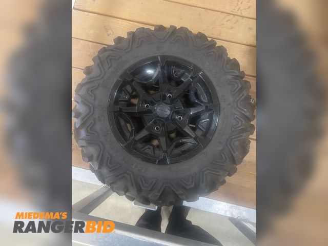 Lot 30-10684 - Set of (4)  Bighorn 2.0 27 x 11.00 R14 UTV tires with less than 600 miles on them.