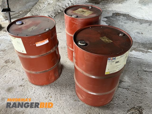 Lot 30-53915 - (3) 55 Gallon Drums, SAE50 Motor Oil, Delvac 1350