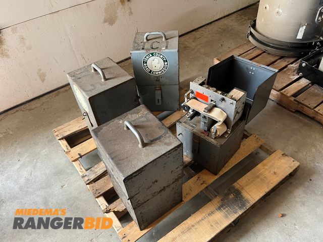 Lot 30-3908 - Lot of (4) Streeter Amet Traffic Counter