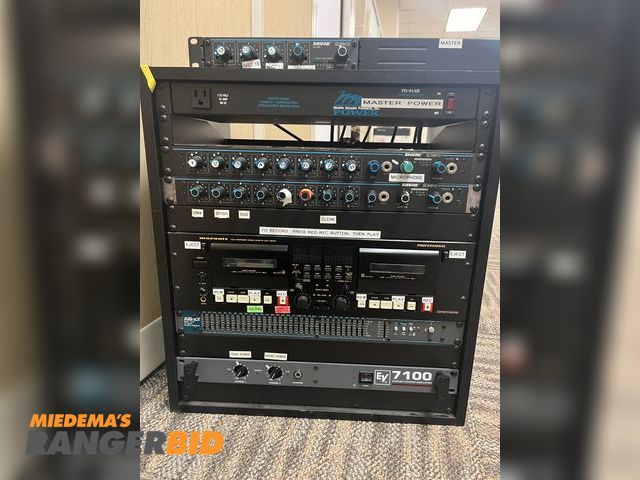 Lot 30-10084 - Shure DFR11EQ Version 5 Sound system with microphone mixer and more