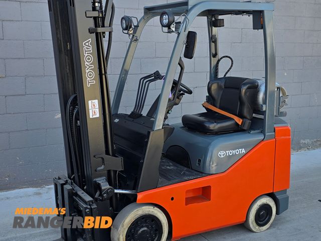 Lot 30-173 - 2017 Toyota 3,500lbs Capacity Forklift - See Video for Operation