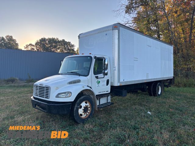 Lot 30-GEBT38 - 2009 Freightliner M2 Box Truck Cummins Diesel, 24'Box, 26000 GVWR  This truck starts runs and drives...