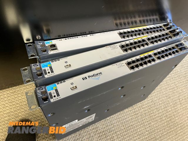 Lot 30-2850 - (3) HP ProE  Switches