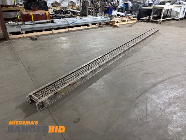 Lot 30-2 - 20' x 12" 2-Man Aluminum Scaffolding Ladder Walkway Plank (210 Series) - 500 lb. Rated

Seller will ...